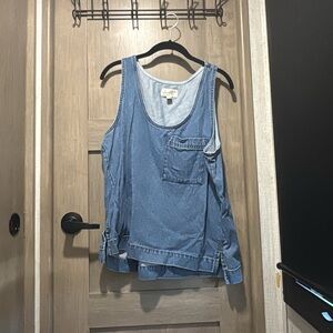 Blue Denim Tank Top- universal thread